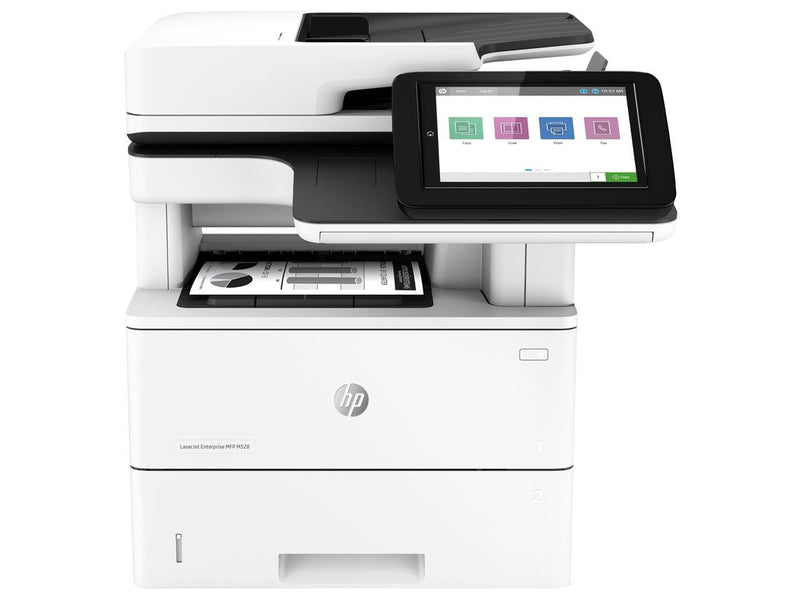 HP LaserJet Enterprise M528dn MFP ISO (letter): Up to 45 ppm
Duplex (letter): Up