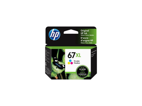 HP 67XL 3YM58AN#140 High Yield Tri-color Original Ink Cartridge Tri-Color