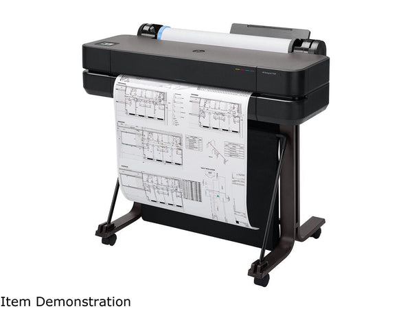 HP DesignJet T630 Large Format Wireless Plotter Printer - 24", with Mobile