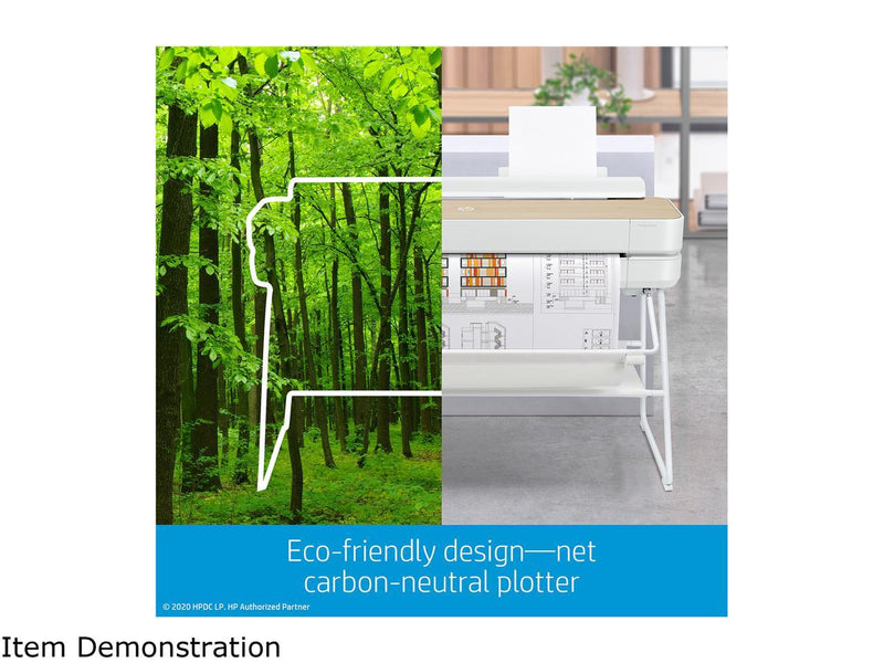 HP DesignJet Studio Wood Large Format Wireless Plotter Printer - 36", with