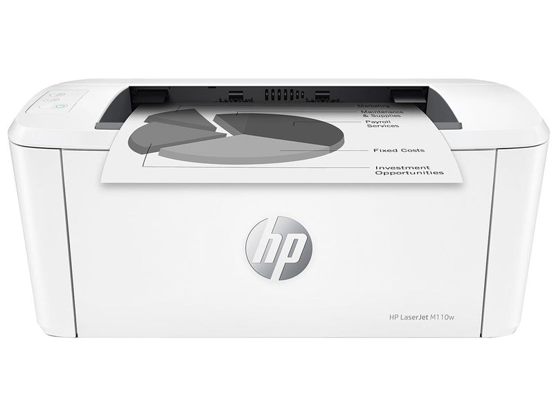 HP M110w 7MD66F Plain Paper Print Up to 21 ppm Monochrome Wireless 802.11b/g/n