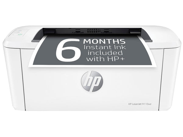 HP LaserJet M110we Wireless Monochrome Printer with HP+ and Bonus 6 Months
