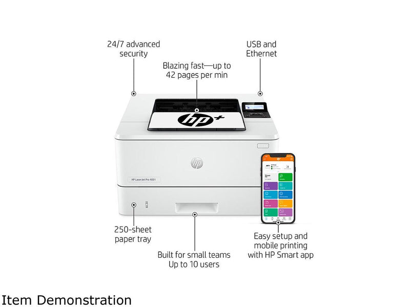 PRT HP| LaserJet Pro 4001ne Printer R