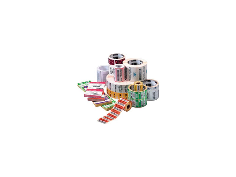 Zebra 10010045 4"x1" Z-Select 4000D Labels - 1 Case (6 Rolls)