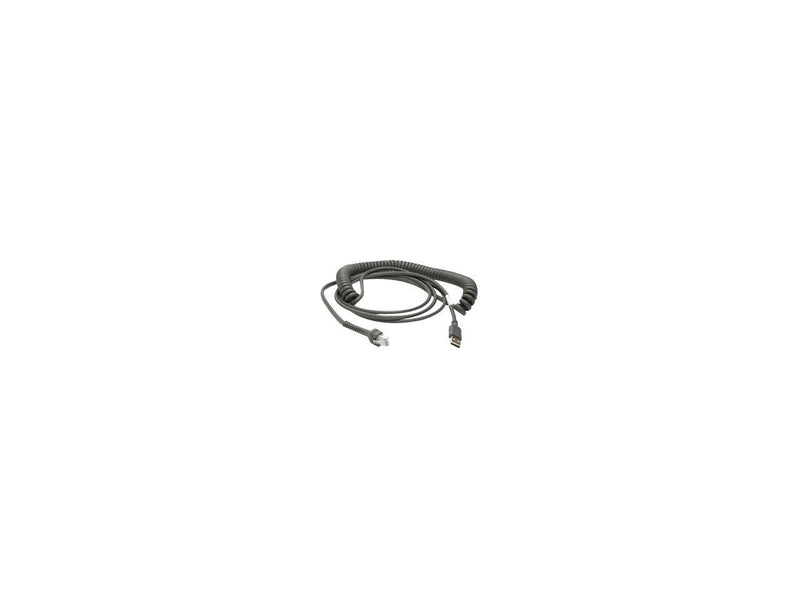 MOTOROLA CBA-U09-C15ZAR 15FT CABLE USB COILED CONNECTOR