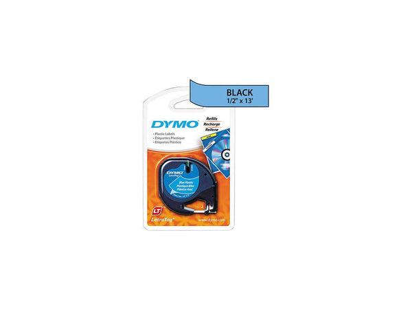 DYMO LetraTag Plastic Label Tape Cassette