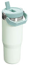 STANLEY ICEFLOW FLIP STRAW TUMBLER 30 OZ LID AND FLIP UP STRAW - MIST - Like New