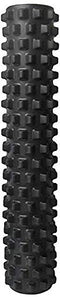 RUMBLEROLLER - EXTRA FIRM TEXTURED MUSCLE FOAM ROLLER MANIPULATES RRX317 - BLACK - Brand New
