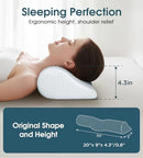 Cervical Neck Pillows for Pain Relief Sleeping, High-Density Memory Foam Pillow - Like New