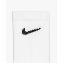 RN0019-001 NIKE BABY 6-PACK PERFORMANCE SOCKS MEN 4-5 WHITE CREW  NEW - Brand New