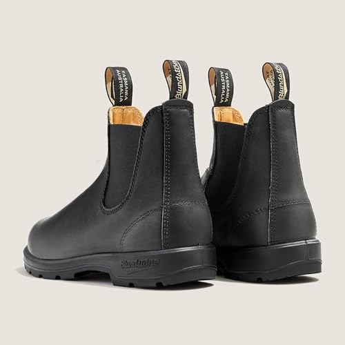 BLUNDSTONE CLASSIC CHELSEA BOOTS UNISEX SIZE: MEN 7.5 WOMEN 9.5 BLACK - Like New