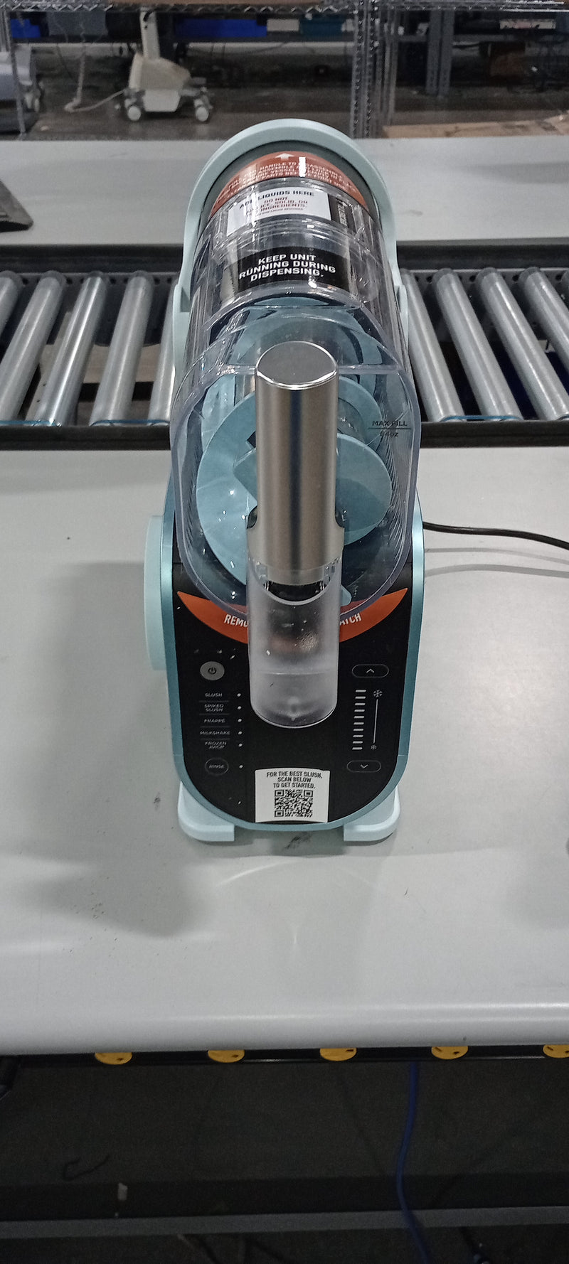 NINJA PROFESSIONAL MAKER WITH RAPIDCHILL TECHNOLOGY, 64 OZ - TEAL - Like New