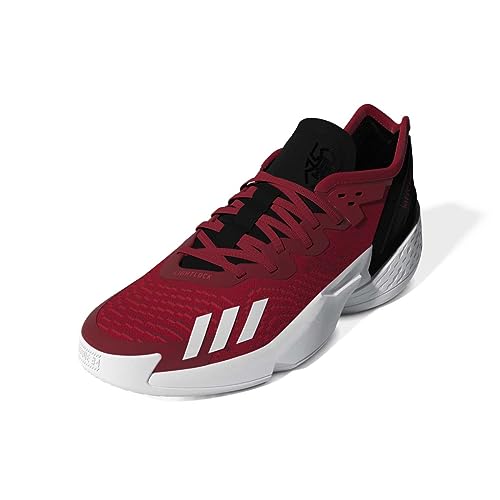 GY6507 ADIDAS MEN D.O.N. BASKETBALL SHOE SIZE 9 MENS US RED/WHITE - Like New