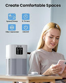 VEWIOR AIR PURIFIERS FOR HOME HEPA AIR PURIFIERS FOR LARGE ROOM UP TO 1200 SQ.FT - Like New
