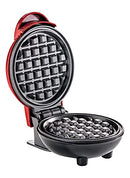 GENERIC MINI WAFLE MAKER WQ-H603 - RED - Like New