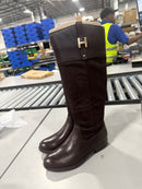TOMMY HILFIGER SHYENNE BOOT - SIZE: WOMEN 6M - DARK BROWN - Like New