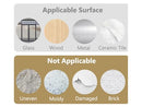 ZIBRWUON Glossy Marble Contact Paper Grey-White Peel and Stick Wallpaper - Brand New