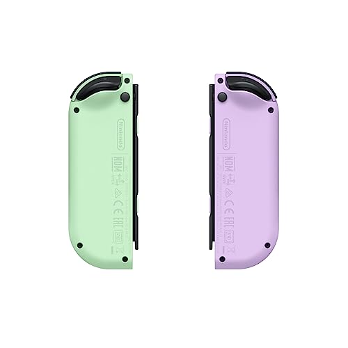 NINTENDO JOY-CON (L)/(R) - PASTEL PURPLE/PASTEL GREEN - Like New