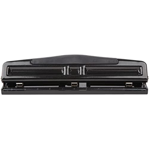 OFFICE DEPOT 3-HOLE ADJUSTABLE PUNCH - black - Like New