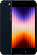 APPLE IPHONE SE 3RD GEN 128GB UNLOCKED MMX83LL/A - MIDNIGHT - Like New