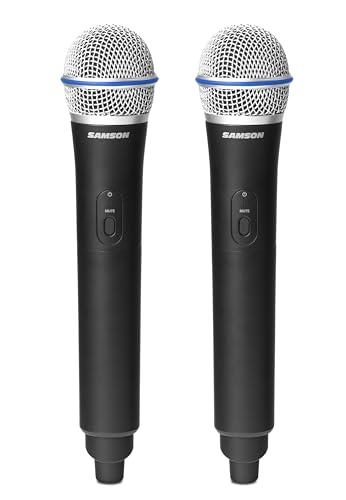 SAMSON CONCERT XD2 TWO CHANNEL DIGITAL WIRELESS HANDHELD SYSTEM - BLACK - Like New