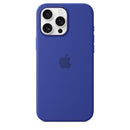 APPLE IPHONE 16 PRO MAX SILICONE CASE WITH MAGSAFE CAMERA CONTROL - ULTRAMARINE Like New