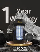 TYSONIR Bug Zapper, 4200V High Power Electric Mosquito Zapper, 3.94 Feet - Black - Like New