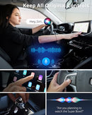 UBEESIZE WIRELESS CARPLAY ADAPTER (2025) SEAMLESS WIRELESS UPGRADE - BLACK - Brand New