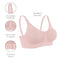 BRAVADO DESIGNS NURSING BRAS BREASTFEEDING BODY SILK SEAMLESS WIRELESS PINK L - Brand New