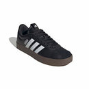 ADIDAS MENS VL COURT 3.0 SHOES SIZE MEN 8.5 BLACK/WHITE/GUM-ID6286 - Like New