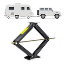 COBRA-TEK HEAVY-DUTY SCISSOR JACK: RV VEHICLE LIFTING 5000LBS CAPACITY - BLACK - Like New
