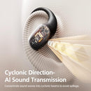 YISTAO OPEN EAR HEADPHONES WITH 35 HOURS PLAYTIME TRUE WIRELESS AIR CONDUCTION - Like New