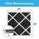 FILTRETE 20X20X1 AIR FILTER MPR 1200 MERV 11 3-MONTH PLEATED 2 FILTERS - Brand New