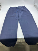 BELLO WOMEN'S DRAWSTRING STRETCHY POCKETED SWEATPANTS - SIZE: WOMEN S/M - NAVY - Like New