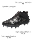 3026987 UNDER ARMOUR MEN'S SE BLUR SMOKE 2.0 MAT BLACK/BLACK 16 - Like New