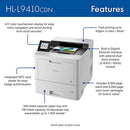 BROTHER HL‐L9410CDN ENTERPRISE COLOR LASER PRINTER FAST PRINTING - WHITE - Like New