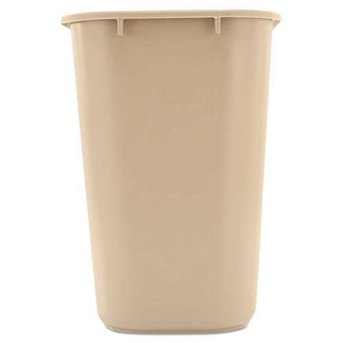RUBBERMAID RESIN WASTEBASKET/TRASH CAN 7-GALLON/28-QUART FOR - Scratch & Dent