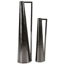 Deco 79 Metal Geometric Decorative Vase Slim Cone Centerpiece Vases - Gold - Brand New