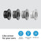 Sennheiser SoundProtex Plus Earplugs Reusable 4 Interchangeable Filters - Black Like New