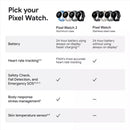 GOOGLE PIXEL WATCH 2 FITBIT HEART RATE TRACKING- GOLD ALUMINUM CASE - HAZEL - Like New