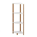 Accent Plus Bamboo Corner Shelf - Brand New