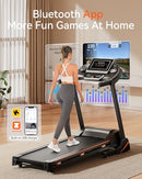 RENESTAR TREADMILLS FOR HOME TREADMILL WITH 0-15% AUTO INCLINE FOLDING TREADMILL - Like New