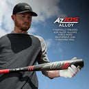 MARUCCI CAT8 BASEBALL BAT, 2 5/8" BARREL 33.5/30.5 MCBC8CB - BLACK/RED - Like New
