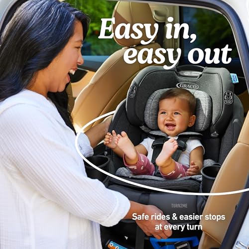 Graco Turn2Me 3-in-1 Convertible Car Seat, Rotating Seat feature, Cambridge - Like New