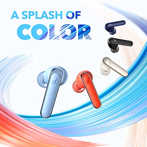 SOUNDCORE BY ANKER LIFE P3 NOISE CANCELLING EARBUDS BIG BASS 6 MICS A3939 - NAVY - Like New