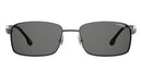 CARRERA MENS CARRERA 8037/S RECTANGULAR SUNGLASSES - MATTE DARK GRAY - Like New