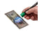 DRI-MARK® DUAL-TEST COUNTERFEIT DETECTION PEN WITH UV LED LIGHT, BLACK - BLACK - Brand New