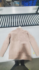 BAREFOOT DREAMS COZYCHIC MIXED SHEARLING PULLOVER - SIZE: MEN XL - TAUPE - Brand New
