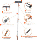 LOMIDA PROFESSIONAL WINDOW SQUEEGEE CLEANER - SILVER ORANGE - Like New