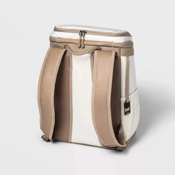 EMBARK SOFT SIDED 18QT BACKPACK COOLER - TAN - Scratch & Dent